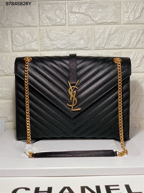 bolsa ysl negra